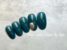 プラウネイル(Plow Nail)/【定額シンプル】ミラーネイル