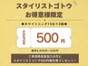 <スタイリストゴトウお得意様限定>ホワイトニング15分×2回 6,600→500円