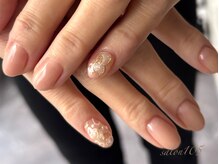 サロン105(salon 105)/ハートの猫ちゃんネイル