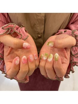 ヒルズ 原宿(Hills Harajuku)/クリアぷっくりニュアンス