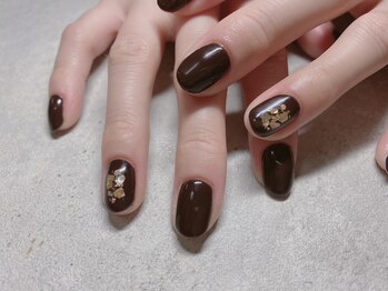 ラドール(La Dhole)/チョコ風ワンポイント