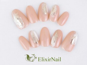エリクサーネイル 神田(Elixir Nail)/シンプル/クーポン使用