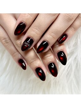 マイオティック ネイル(miotic nail)/ブラックマグ+シアーレッド