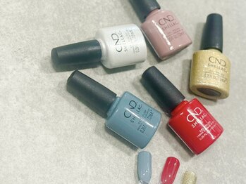 キャリー(CARRY)の写真/マニュキュアもカラー豊富にご用意*色味やデザインの提案に自信あり!あなただけのこだわりネイルをご提案*