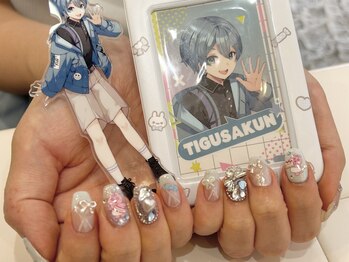 エムワイユーネイル(myu.nail)/推しネイル*・+