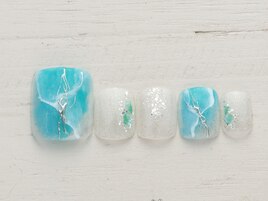 大理石ネイル　5990円