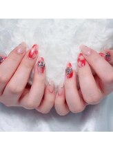 ナンバーエイト(No8)/レッドニュアンスネイル