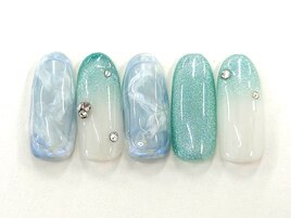 【森】水色ニュアンス