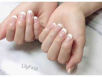 リリーファースト(Lily First)/【パラジェル】フレンチネイル