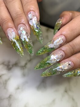 クロスネイル 渋谷店(CROSS nail)/めちゃ派手コース