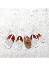 ナル バイ ネイルブレイク(Nalu by Nail Break)/クリアカラーフレンチ