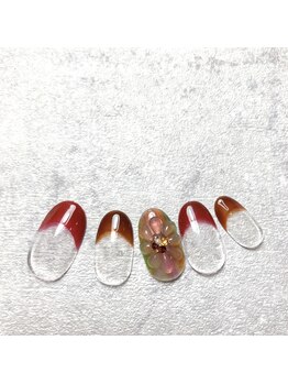 ナル バイ ネイルブレイク(Nalu by Nail Break)/クリアカラーフレンチ