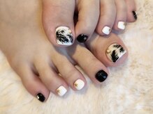 ネイルサロン ジュノ(JUNO)/フットアート2本 担当ちひろ