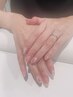 フラワーネイル　¥3980