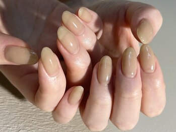 透明感ワンカラー