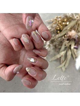 ラテ(Latte)の写真/当日予約OK！ご予算に合わせた最新デザイン。人気のニュアンスデザインも豊富♪