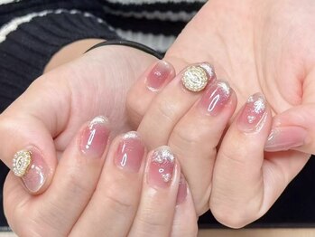 ウサギネイル 新大久保店(usagi nail)/マグネットフレンチ