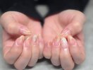 塗りかけネイル