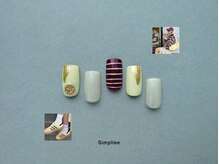 シンプリー ネイルアンドアイラッシュ 祖師谷大蔵店(Simpliee Nail&Eyelash)/【過去】マンスリーデザイン