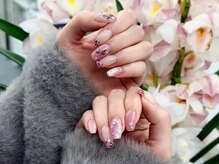 ハロ(Halo)/リボンネイル