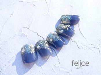 ネイルサロン フェリーチェ(felice)/【定額ネイル】¥8980