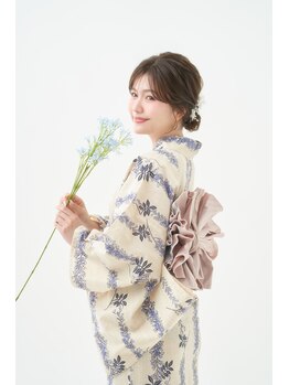 アトリエはるか 六本木ヒルズ店の写真/浴衣着付け、ヘアセット予約受け付けております!