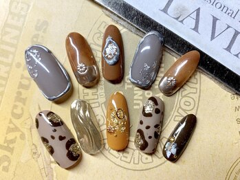 プロフェッショナル ネイルサロン ラヴィアス(LAVIAS)/【定額メニュー】オシャレアート
