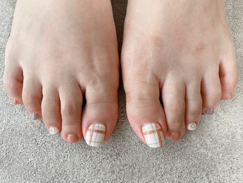 キキネイル たまプラーザ店(kikinail)/秋フットネイル チェック