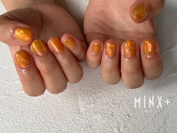 ミンクスプラス ネイル(MINX plus)/aurora×onecolor