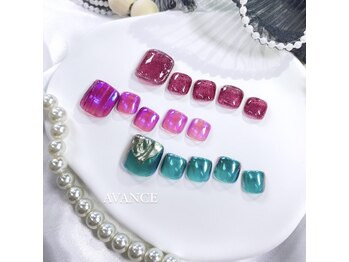 アヴァンセ(AVANCE)/フットネイル定額デザイン
