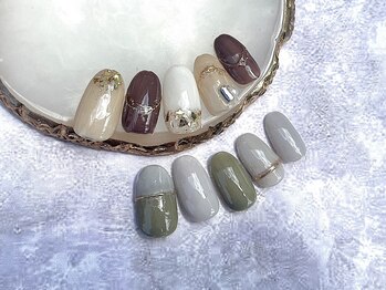 ネイルサロン アニーアンドジーノ シド(NAIL SALON Annie&Gino shido)/9月キャンペーンネイル