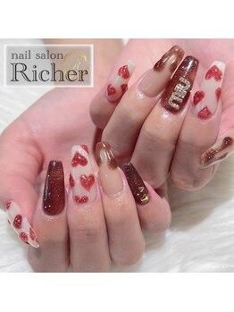エスフィーネイルサロン リシェル(Esfy nailsalon Richer)/フラッシュネイル