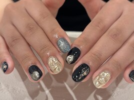 ネイビーネイル