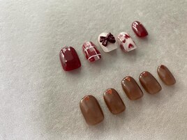 chocolate × bordeaux