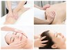 【疲労回復/小顔】足♪背中♪小顔♪ ヘッド☆贅沢コース☆140分￥11600→￥9800
