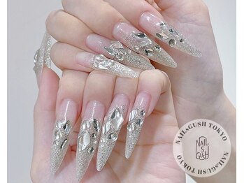 ネイルズガッシュ 蒲田東口店(NAILsGUSH)/ビジュー/長さ出し/キラキラ