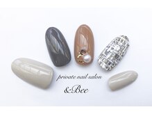 エンビィー(&Bee)/ツイードネイル