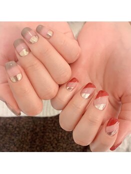 エトワール 御器所店(Etoile)/セパレートミラーネイル