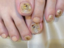 ネイルズ ララ(nails Lala)/ゴールドネイル