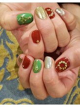 ネイルサロン リスタ(Rista)/クリスマス　ツリー　リース