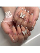 ネイルスタジオ アンビエント 表町店(Nail Studio ambient)/ガラスフレンチ