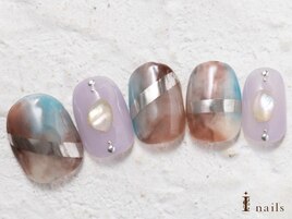 ニュアンスミラーネイル10480円