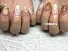 オッドジョブス ネイルアンドアイラッシュ 府中店(odd jobs Nail & Eyelash)/【パラジェル】秋カラー