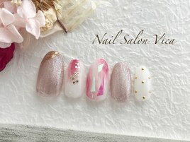 ニュアンスフィルムネイル☆