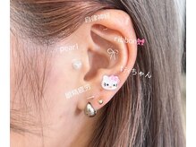 ツボをしっかりと見極める耳ツボジュエリーで可愛く◎