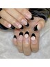 french nail【フレンチネイル 】(パラジェル可/フィルイン可)