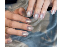 えむねいる(m.nail)/マグネット／ブルー／ストーン