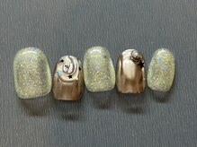 アイ ネイルズ 天神店(I nails)/goldy ￥7000