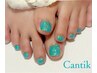 【FOOTネイル／オフなし】グラデーションorワンカラー &nbsp;&nbsp;7500円→6000円