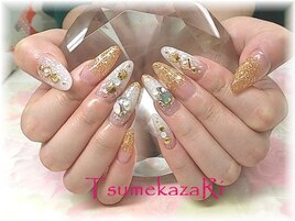 ホワイトシェル＆ゴールド